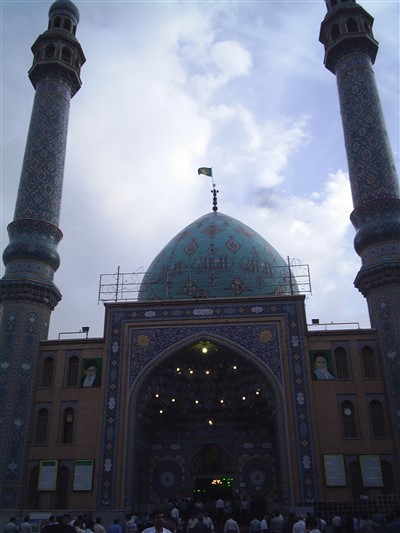 نمایی از مسجد جمکران